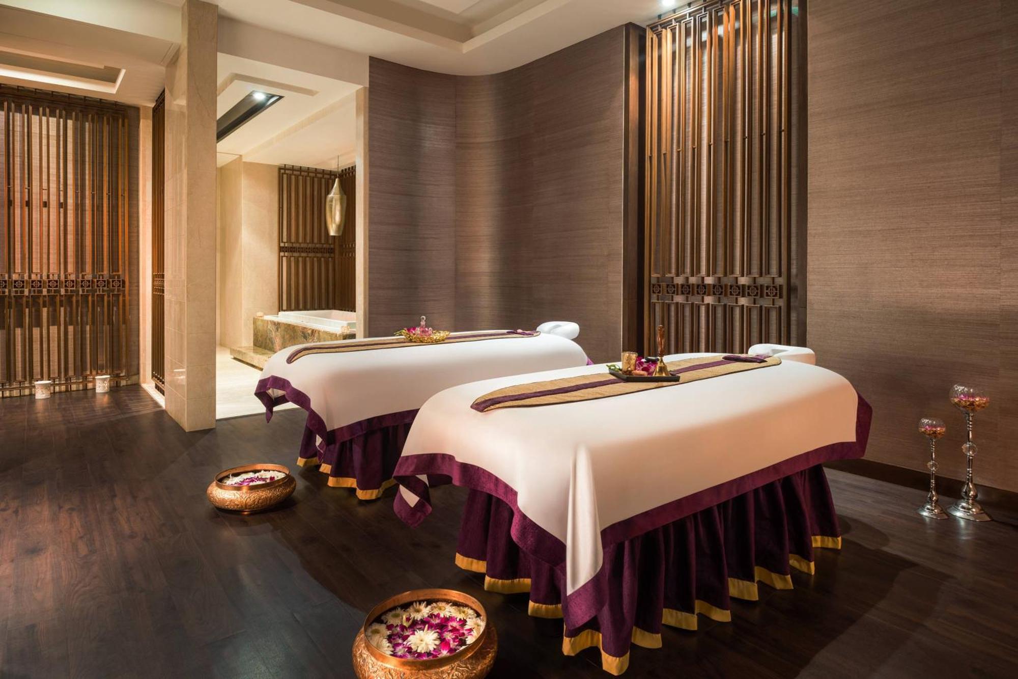 Hotel The St. Regis Bombaj Exteriér fotografie Spa at The St. Regis Mumbai